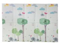 Портативный коврик Portable, 140x200x1 см, Веселая прогулка от официального дистрибьютора "Кореал - Настоящая Корея"