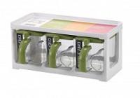 Набор контейнеров для хранения специй 3 в 1 от компании "Кореал - Настоящая Корея"