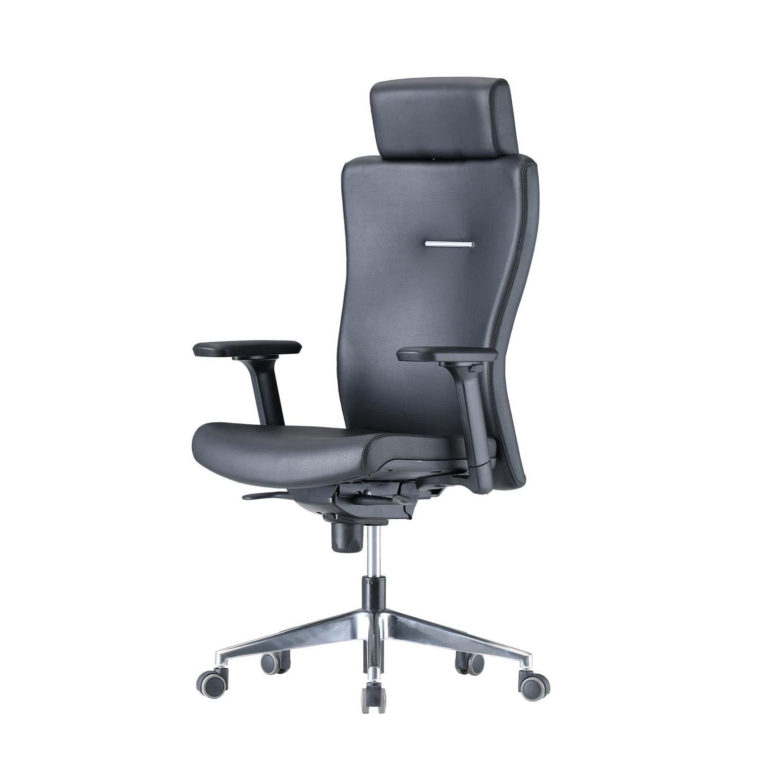 Стул ортопедический бело-чёрный Insight WH 100A от компании "Кореал - Настоящая Корея"