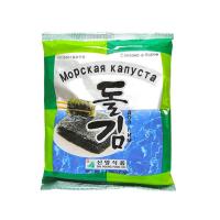 Морская капуста Дол Гим 50г от компании "Кореал - Настоящая Корея" являющейся официальным дистрибьютором в России  Морская капуста Дол Гим 50г от компании "Кореал - Настоящая Корея"