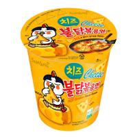 Лапша Samyang "Hot Chicken Flavor Ramen-Cheese" 70 гр.(стакан) от компании "Кореал - Настоящая Корея"