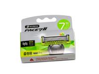 Комплект запасных лезвий из 2-х штук к бритвенному станку Dorco Pace 7 от компании "Кореал - Настоящая Корея" являющейся официальным дистрибьютором в России  Комплект запасных лезвий из 2-х штук к бритвенному станку Dorco Pace 7 от компании "Кореал - Настоящая Корея"