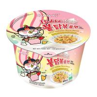 Лапша Samyang со вкусом острой курицы крем-карбонара Hot Chicken Flavor Ramen Cream-Carbonara, 120 г от официального дистрибьютора "Кореал - Настоящая Корея"