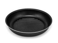 Сковорода Magic Chef гриль 28 см. с титановым покрытием без ручки от компании "Кореал - Настоящая Корея"