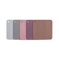 Силиконовый коврик для индукционной плиты, подставка под горячее KF Pastel от компании "Кореал - Настоящая Корея"