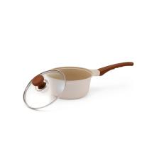 Сотейник 2 л. Ecoramic с керамическим покрытием 18 см с крышкой от компании "Кореал - Настоящая Корея"