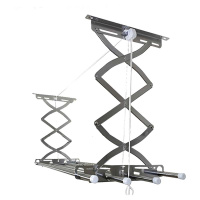 Потолочная сушилка на балкон с раздвижными прутьями Gochu Atti Slide 1000 от компании "Кореал - Настоящая Корея"