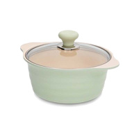 Кастрюля с крышкой 20 см (2,6 л.) HERB IH для индукционных плит керамическое покрытие  от компании "Кореал - Настоящая Корея" являющейся официальным дистрибьютором в России  Кастрюля с крышкой 20 см (2,6 л.) HERB IH для индукционных плит керамическое покрытие  от компании "Кореал - Настоящая Корея"