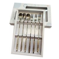 Набор десертных ложек и вилок на 3 персоны DMK-1667 от компании "Кореал - Настоящая Корея"