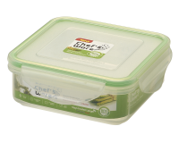 Пластиковый контейнер с замками BPA FREE IS-111 430 мл. размер 134*134*50 мм. от компании "Кореал - Настоящая Корея" являющейся официальным дистрибьютором в России  Пластиковый контейнер с замками BPA FREE IS-111 430 мл. размер 134*134*50 мм. от компании "Кореал - Настоящая Корея"
