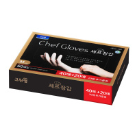 Перчатки нитриловые гипоаллергенные Chef Gloves Clean Wrap (60 шт.) от официального дистрибьютора "Кореал - Настоящая Корея"