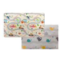 Двухсторонний коврик Pure Soft 190x130x1.2 см, Дороги/Киты от компании "Кореал - Настоящая Корея" являющейся официальным дистрибьютором в России  Двухсторонний коврик Pure Soft 190x130x1.2 см, Дороги/Киты от компании "Кореал - Настоящая Корея"