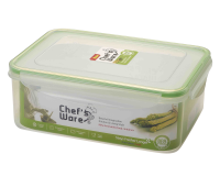 Пластиковый контейнер с замками BPA FREE IS-072 7000 мл. размер 298*228*146 мм. от компании "Кореал - Настоящая Корея" являющейся официальным дистрибьютором в России  Пластиковый контейнер с замками BPA FREE IS-072 7000 мл. размер 298*228*146 мм. от компании "Кореал - Настоящая Корея"