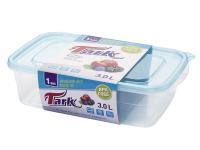 Пластиковый контейнер BPA FREE BS-019 3000 мл. размер 300*190*85 мм. от компании "Кореал - Настоящая Корея" являющейся официальным дистрибьютором в России  Пластиковый контейнер BPA FREE BS-019 3000 мл. размер 300*190*85 мм. от компании "Кореал - Настоящая Корея"