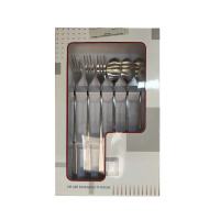 Набор десертных ложек и вилок на 3 персоны DMK-1661 от компании "Кореал - Настоящая Корея"