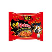 Лапша пачка Samyang со вкусом курицы очень острая Hot Chicken Flavor Ramen-2x Spicy, 140 гр от компании "Кореал - Настоящая Корея"