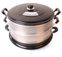 Трехъярусная пароварка Emperor's Imperial 46 см от компании "Кореал - Настоящая Корея"