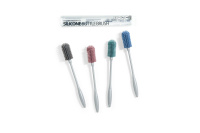 Силиконовая щетка для мытья бутылок широкая KF Pastel  от компании "Кореал - Настоящая Корея"