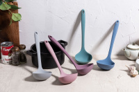 Силиконовый половник KF Pastel от компании "Кореал - Настоящая Корея"