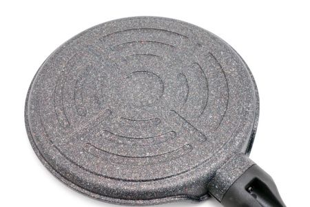 Сковорода БЛИННАЯ Gochu 24 см с каменным покрытием для всех видов плит без крышки от компании "Кореал - Настоящая Корея"