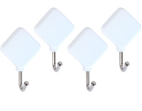 Крючки ромб самоклеящиеся на термоклее 4 шт. от компании "Кореал - Настоящая Корея" являющейся официальным дистрибьютором в России  Крючки ромб самоклеящиеся на термоклее 4 шт. от компании "Кореал - Настоящая Корея"