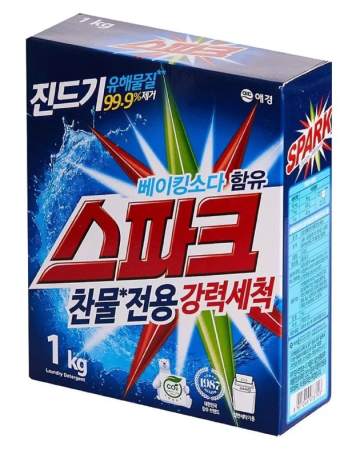 Порошок Спарк 1кг (коробка) от компании "Кореал - Настоящая Корея"