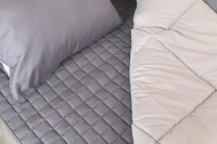 Комплект постельного белья GOCHU Solido set K серый  Комплект постельного белья GOCHU Solido set K серый