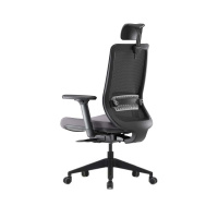 Стул ортопедический черно-серый Modern HB MDN-100A  от компании "Кореал - Настоящая Корея"