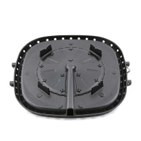 Жаровня Hanaro Square Platinum с равномерным нагревом для газовой плиты от компании "Кореал - Настоящая Корея"