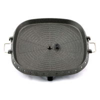 Жаровня Hanaro Square Platinum с равномерным нагревом для газовой плиты от компании "Кореал - Настоящая Корея"