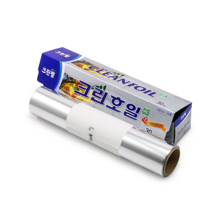 Фольга для запекания в рулоне Clean Wrap от компании "Кореал - Настоящая Корея"