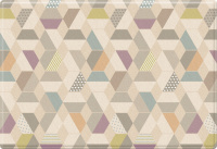 Двухсторонний коврик Pure Soft 190x130x1.2 см, Космос/Зигзаги от компании "Кореал - Настоящая Корея" являющейся официальным дистрибьютором в России  Двухсторонний коврик Pure Soft 190x130x1.2 см, Космос/Зигзаги от компании "Кореал - Настоящая Корея"