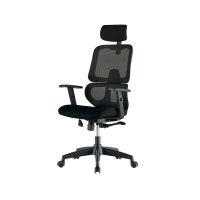 Стул ортопедический чёрный D400 A D433A от компании "Кореал - Настоящая Корея"