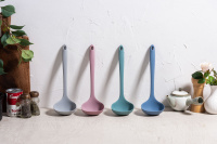 Силиконовый половник KF Pastel от компании "Кореал - Настоящая Корея"